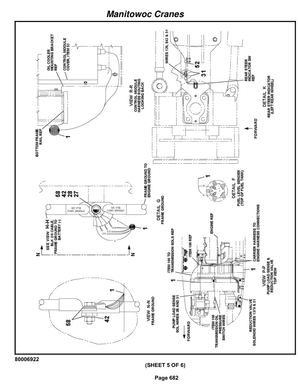 Grove RT800E Crane Parts Manual 230515 2009 3 Grove RT800E Crane Parts Manual 230515 2009-3