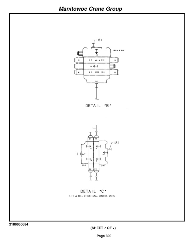 Grove RT855B Crane Parts Manual 82078 2006-2