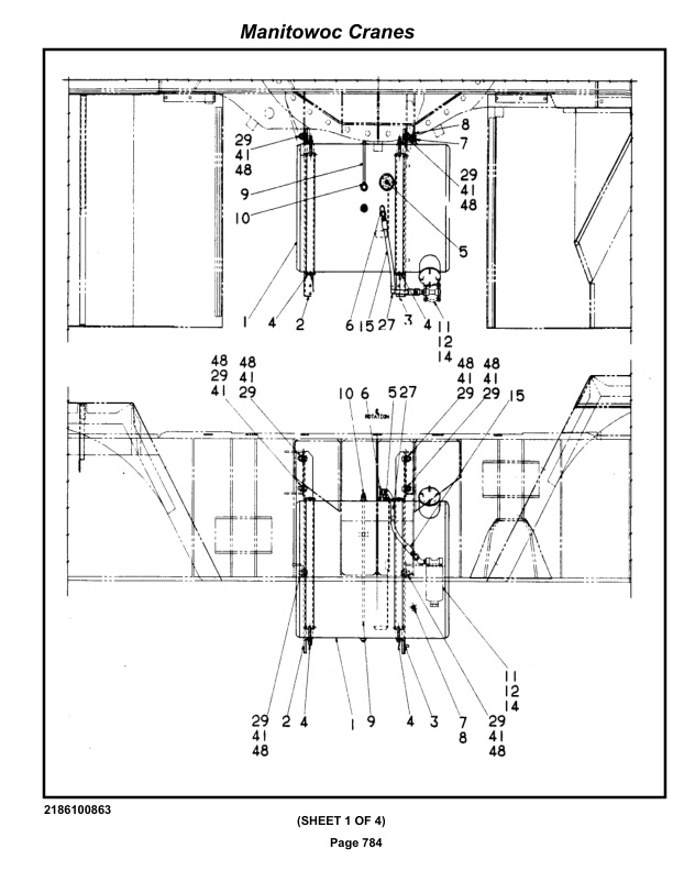 Grove RT855B Crane Parts Manual 83080 2021 3 Grove RT855B Crane Parts Manual 83080 2021-3