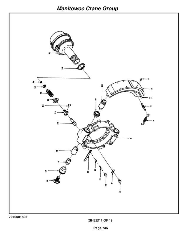 Grove RT865B Crane Parts Manual 78004 2005 3 Grove RT865B Crane Parts Manual 78004 2005-3