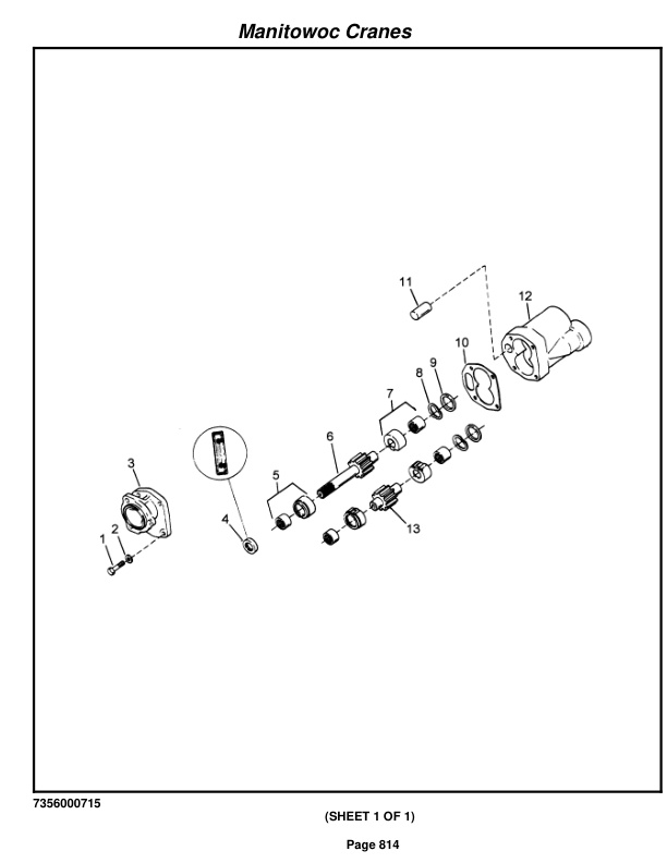 Grove RT865B Crane Parts Manual 79843 2010 3 Grove RT865B Crane Parts Manual 79843 2010-3