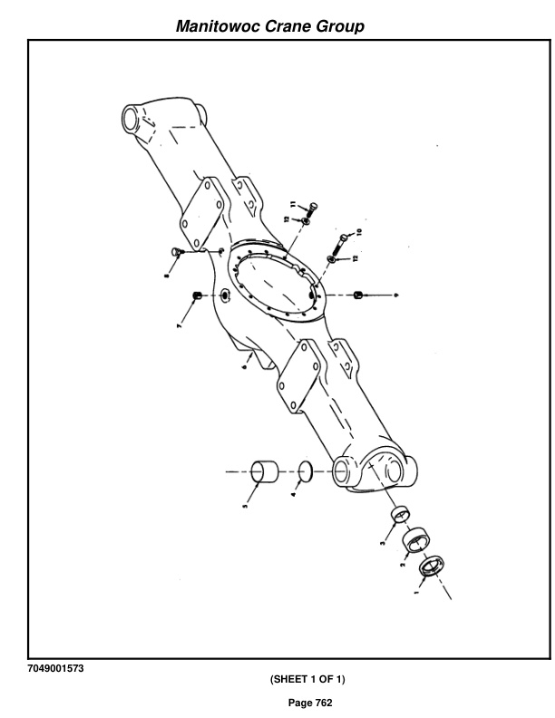 Grove RT865B Crane Parts Manual 79936 2008 3 Grove RT865B Crane Parts Manual 79936 2008-3