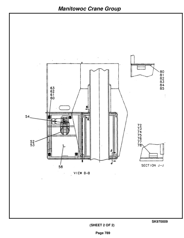 Grove RT865B Crane Parts Manual 86140 2004 3 Grove RT865B Crane Parts Manual 86140 2004-3