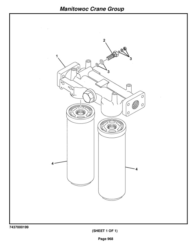 Grove RT865BXL Crane Parts Manual 87758 2006 3 Grove RT865BXL Crane Parts Manual 87758 2006-3