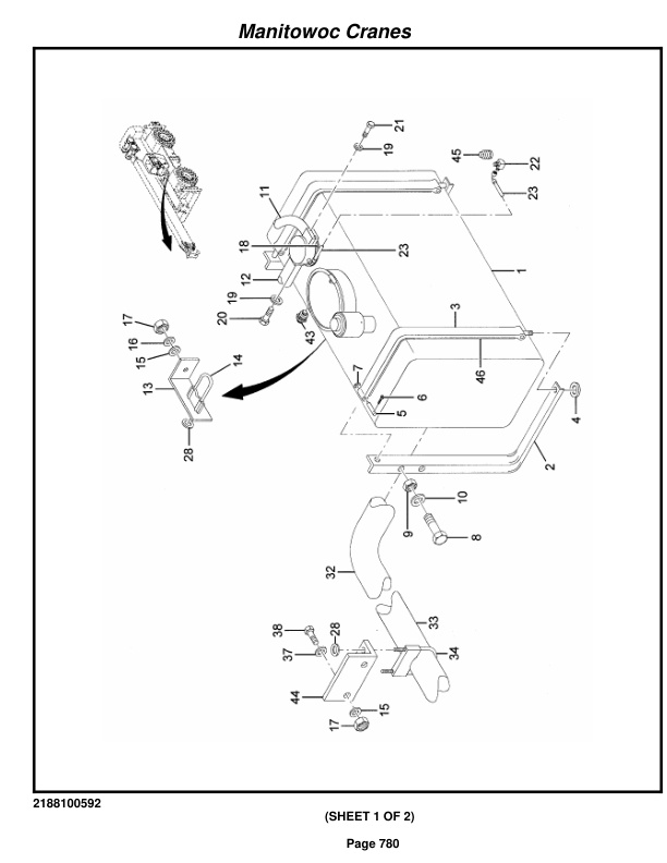 Grove RT870 Crane Parts Manual 221449 2014 3 Grove RT870 Crane Parts Manual 221449 2014-3