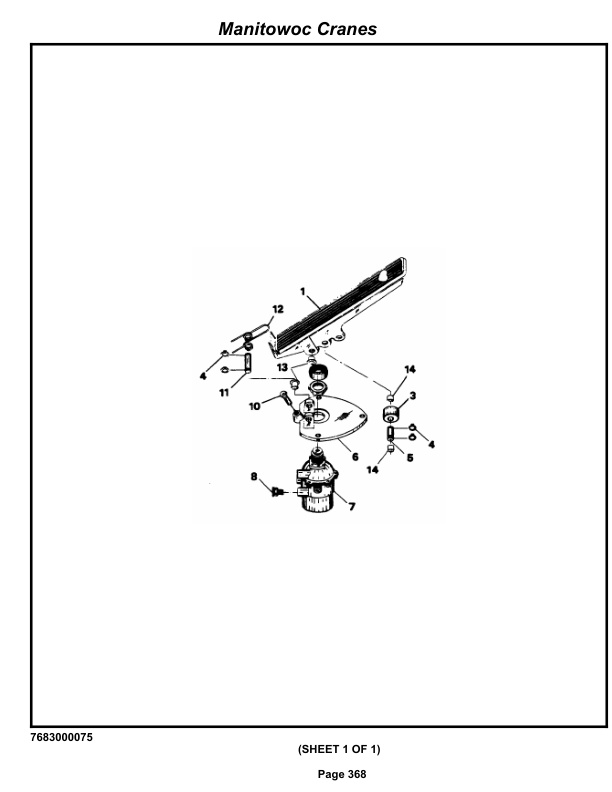 Grove RT870 Crane Parts Manual 87449 2013 2 Grove RT870 Crane Parts Manual 87449 2013-2