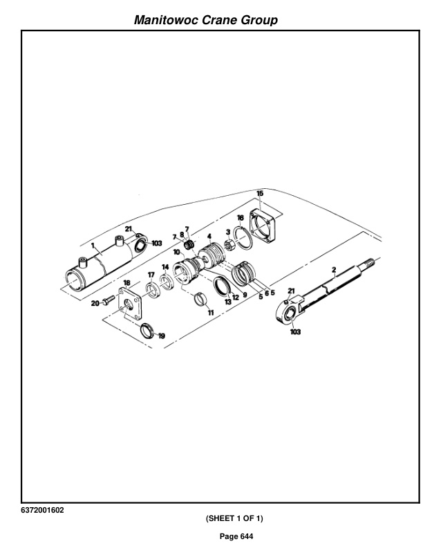 Grove RT875 Crane Parts Manual 76113 2005 3 Grove RT875 Crane Parts Manual 76113 2005-3