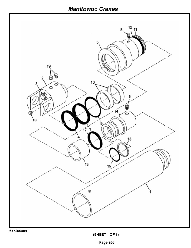 Grove RT875BXL Crane Parts Manual 222124 2014-3