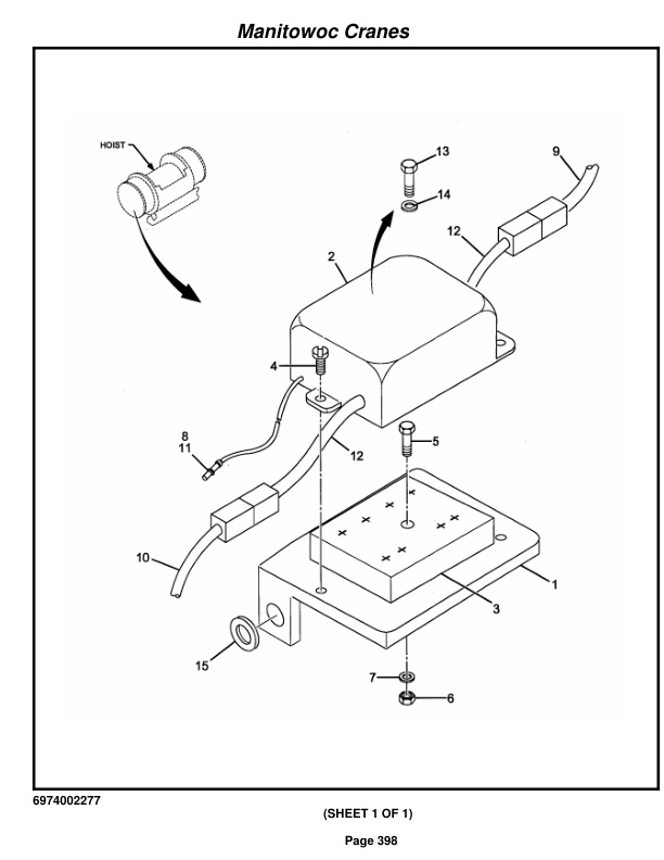 Grove RT875C Crane Parts Manual 221451 2014 2 Grove RT875C Crane Parts Manual 221451 2014-2