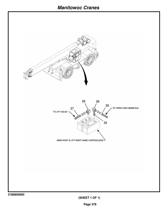 Grove RT875C Crane Parts Manual 222331 2014 2 Grove RT875C Crane Parts Manual 222331 2014-2