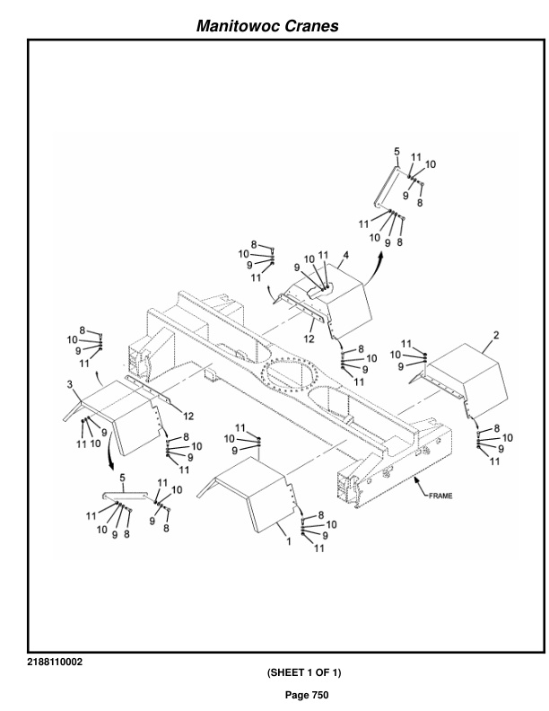 Grove RT875C Crane Parts Manual 222427 2014 3 Grove RT875C Crane Parts Manual 222427 2014-3