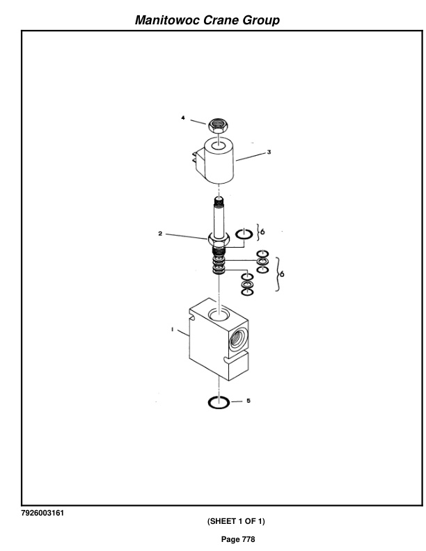 Grove RT875C Crane Parts Manual 222428 2008 3 Grove RT875C Crane Parts Manual 222428 2008-3