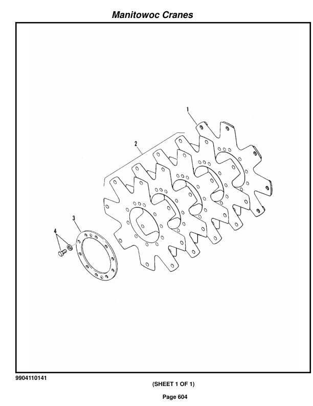 Grove RT875E Crane Parts Manual 224110 2015 3 Grove RT875E Crane Parts Manual 224110 2015-3