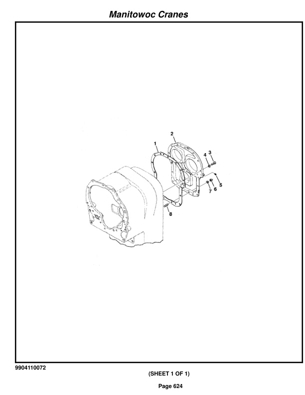 Grove RT875E Crane Parts Manual 224215 2015 3 Grove RT875E Crane Parts Manual 224215 2015-3