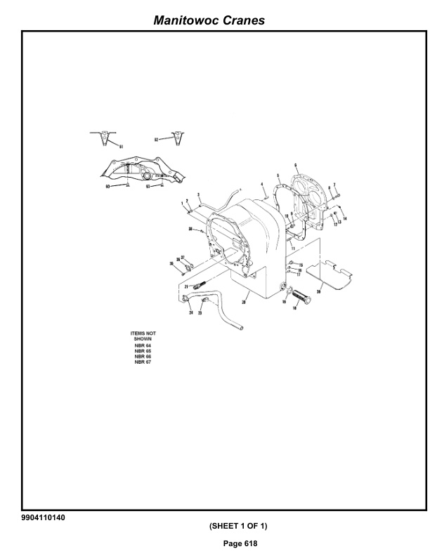 Grove RT875E Crane Parts Manual 224781 2013 3 Grove RT875E Crane Parts Manual 224781 2013-3
