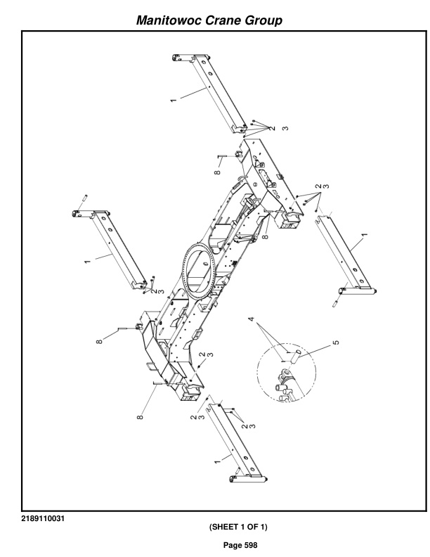 Grove RT875E3 Crane Parts Manual 225334 2006 3 Grove RT875E3 Crane Parts Manual 225334 2006-3
