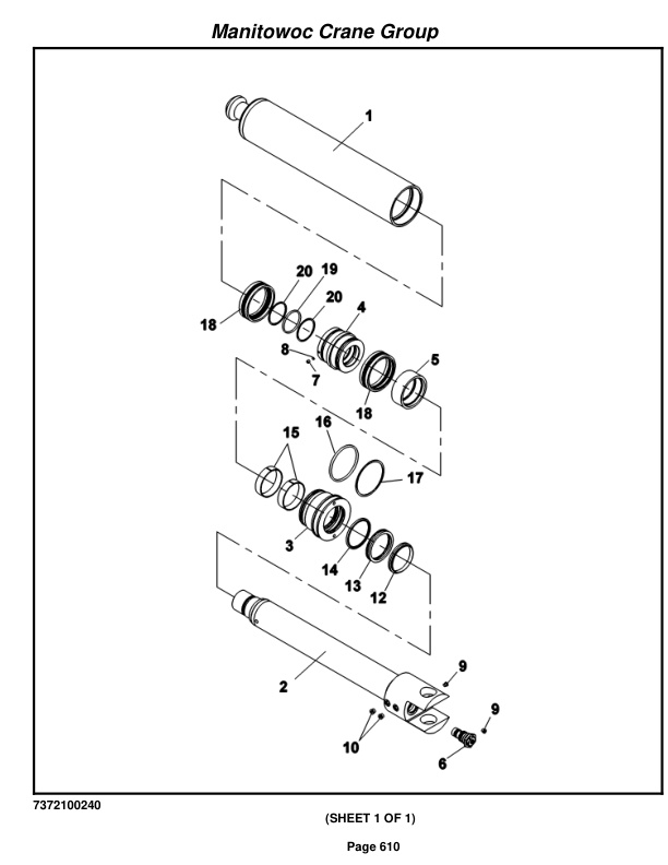 Grove RT875E3 Crane Parts Manual 226256 2007 3 Grove RT875E3 Crane Parts Manual 226256 2007-3