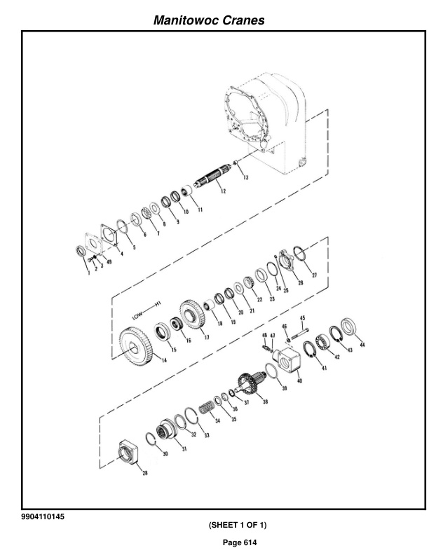 Grove RT875E3 Crane Parts Manual 226535 2015 3 Grove RT875E3 Crane Parts Manual 226535 2015-3