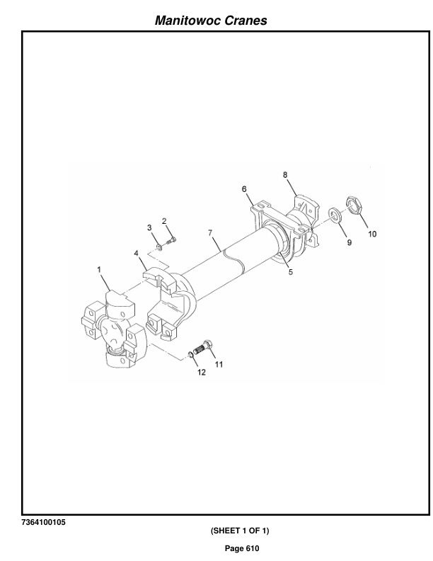 Grove RT880E Crane Parts Manual 223576 2015 3 Grove RT880E Crane Parts Manual 223576 2015-3