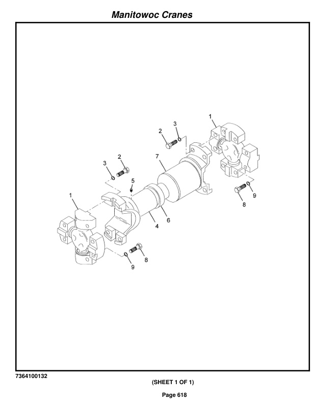 Grove RT880E Crane Parts Manual 223581 2015 3 Grove RT880E Crane Parts Manual 223581 2015-3