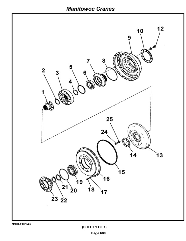 Grove RT880E Crane Parts Manual 228134 2019 3 Grove RT880E Crane Parts Manual 228134 2019-3