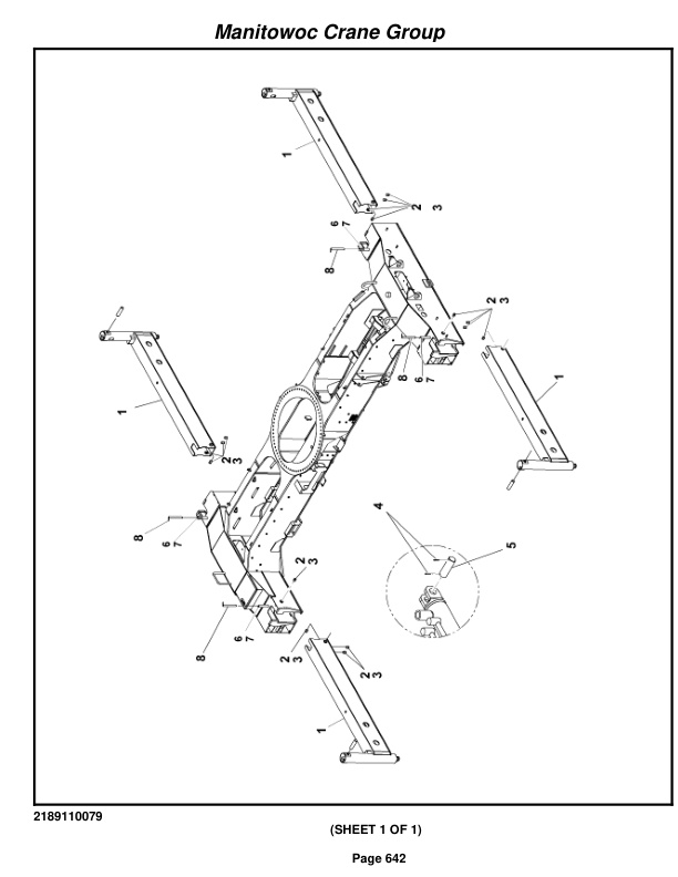 Grove RT880E Crane Parts Manual 228192 2008 3 Grove RT880E Crane Parts Manual 228192 2008-3