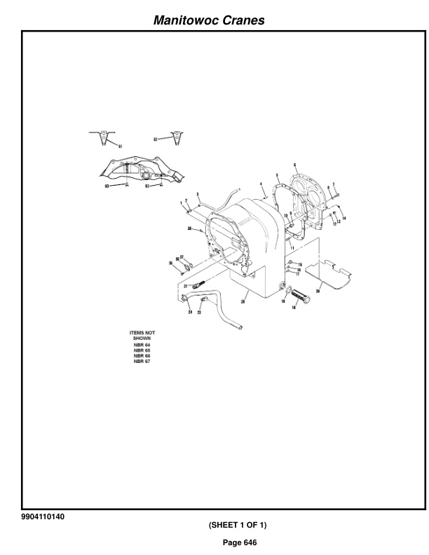 Grove RT880E Crane Parts Manual 228418 2016 3 Grove RT880E Crane Parts Manual 228418 2016-3