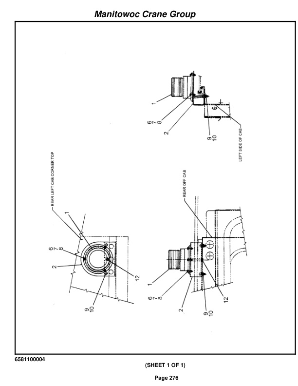 Grove RT880E Crane Parts Manual 229706 2008 2 Grove RT880E Crane Parts Manual 229706 2008-2