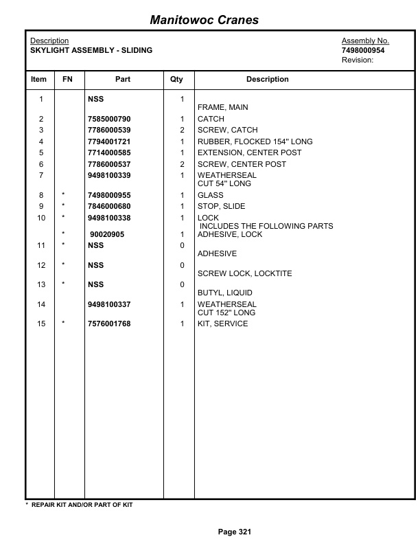Grove RT880E Crane Parts Manual 229707 2012 2 Grove RT880E Crane Parts Manual 229707 2012-2