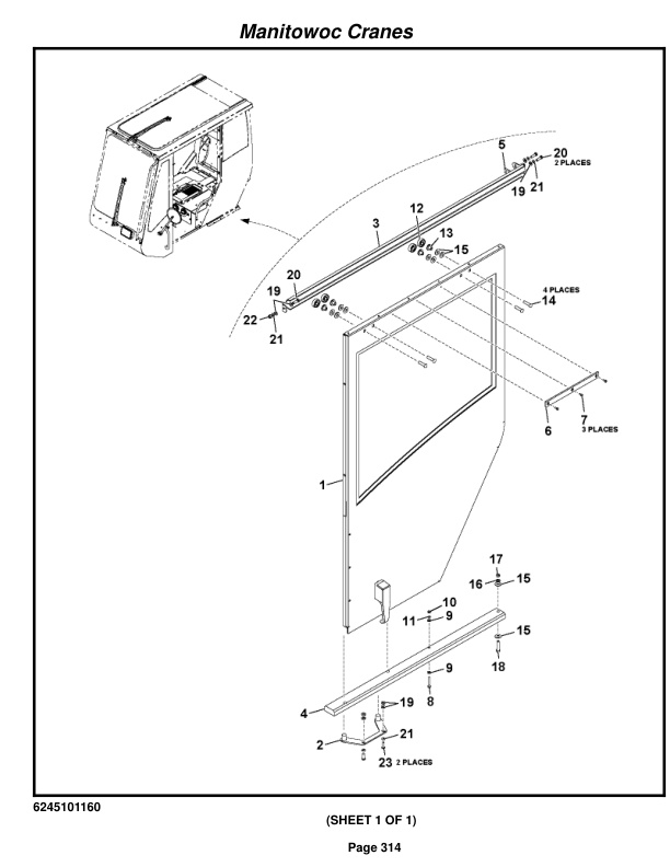 Grove RT880E Crane Parts Manual 229738 2017-2