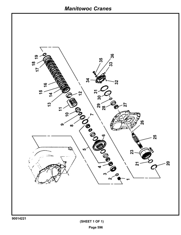 Grove RT880E Crane Parts Manual 229998 2019 3 Grove RT880E Crane Parts Manual 229998 2019-3