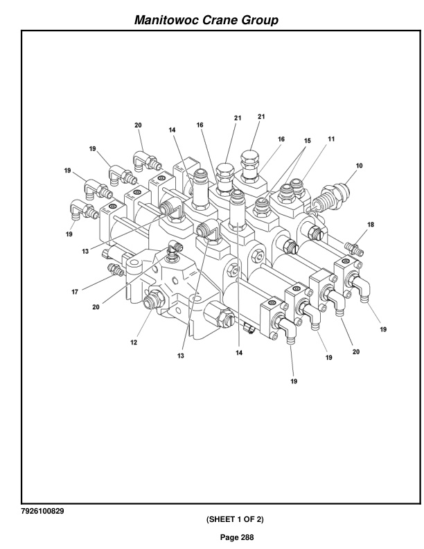 Grove RT880E Crane Parts Manual 230553 2009 2 Grove RT880E Crane Parts Manual 230553 2009-2