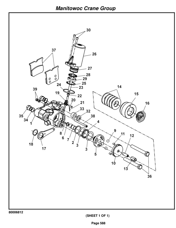 Grove RT880E Crane Parts Manual 230553 2009 3 Grove RT880E Crane Parts Manual 230553 2009-3