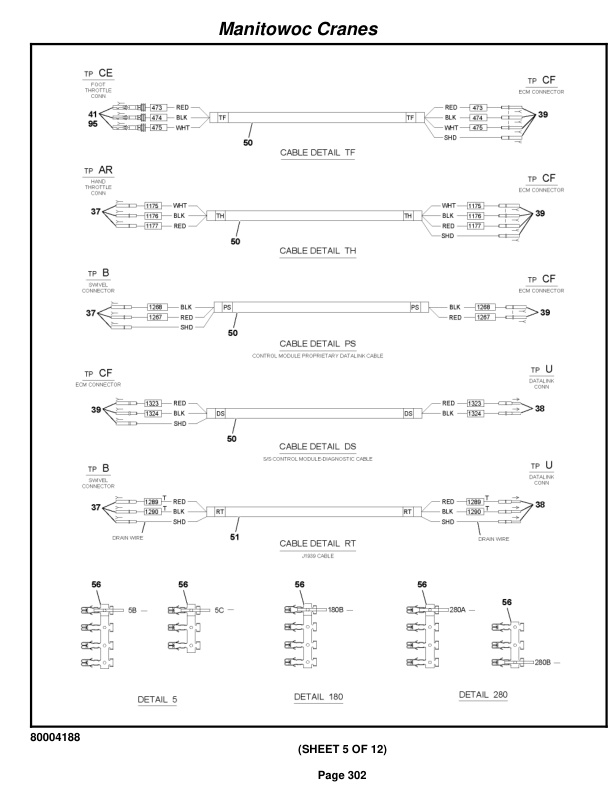 Grove RT880E Crane Parts Manual 231194 2010 2 Grove RT880E Crane Parts Manual 231194 2010-2