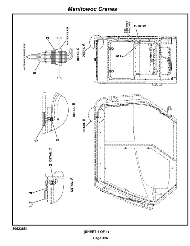 Grove RT880E Crane Parts Manual 231700 2019 2 Grove RT880E Crane Parts Manual 231700 2019-2