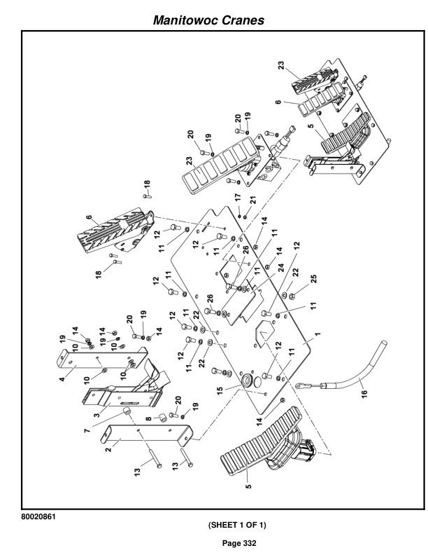 Grove RT880E Crane Parts Manual 231921 2011-2