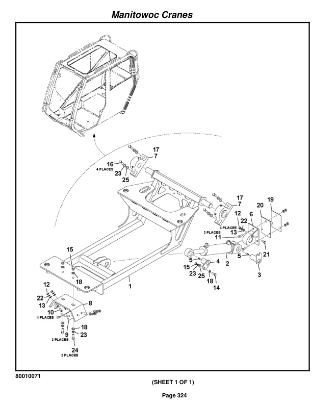 Grove RT880E Crane Parts Manual 232608 2012 2 Grove RT880E Crane Parts Manual 232608 2012-2