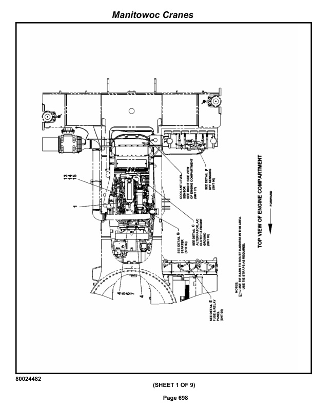 Grove RT880E Crane Parts Manual 233126 2012 3 Grove RT880E Crane Parts Manual 233126 2012-3