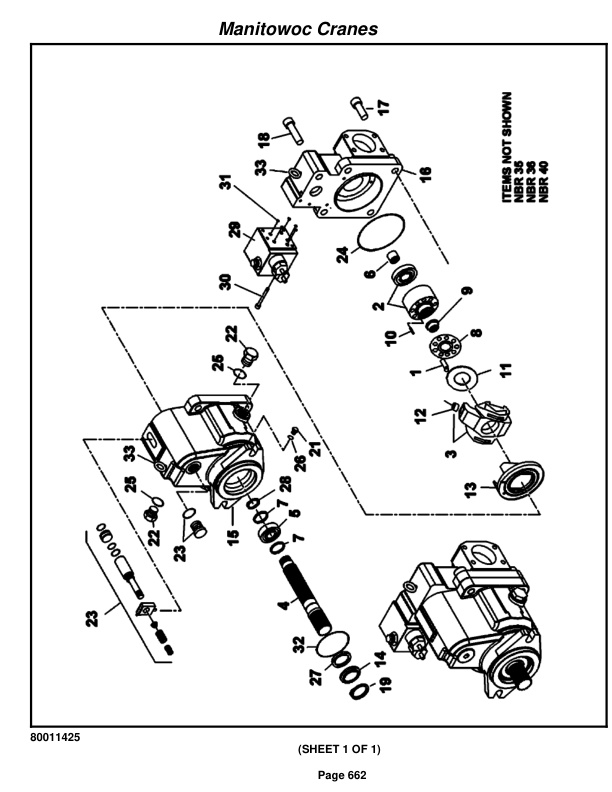 Grove RT880E Crane Parts Manual 233224 2012 3 Grove RT880E Crane Parts Manual 233224 2012-3