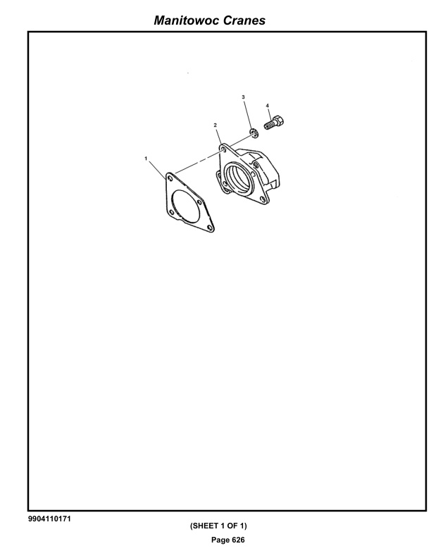 Grove RT880E Crane Parts Manual 234252 2019-3