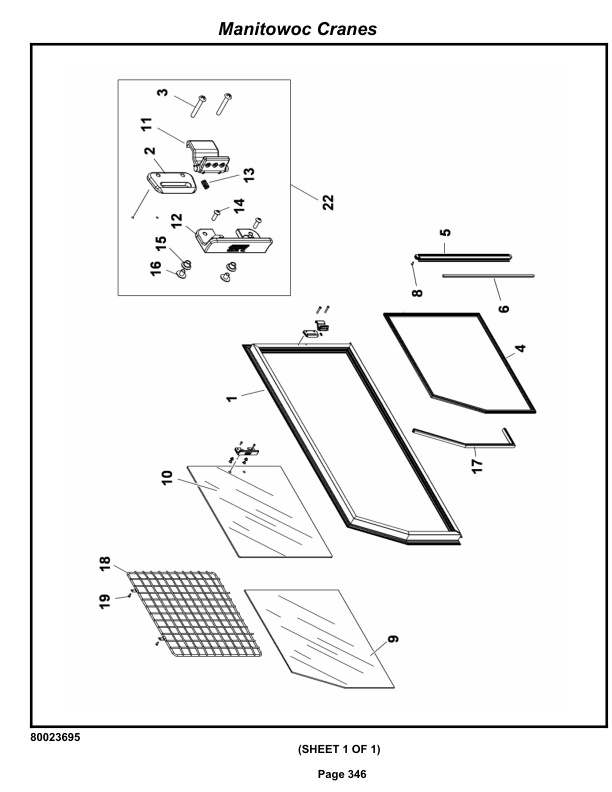 Grove RT880E Crane Parts Manual 234299 2013-2