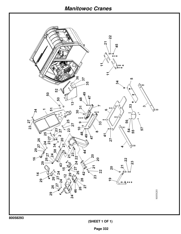Grove RT880E Crane Parts Manual 235157 2015-2