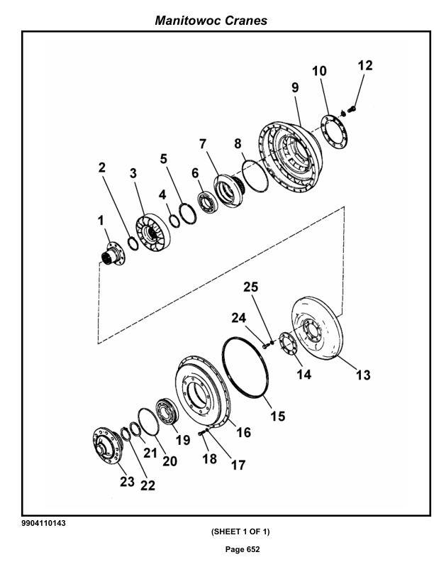 Grove RT880E3 Crane Parts Manual 226766 2014-3