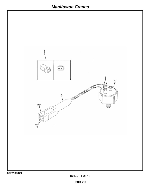 Grove RT890E Crane Parts Manual 223698 2015-2