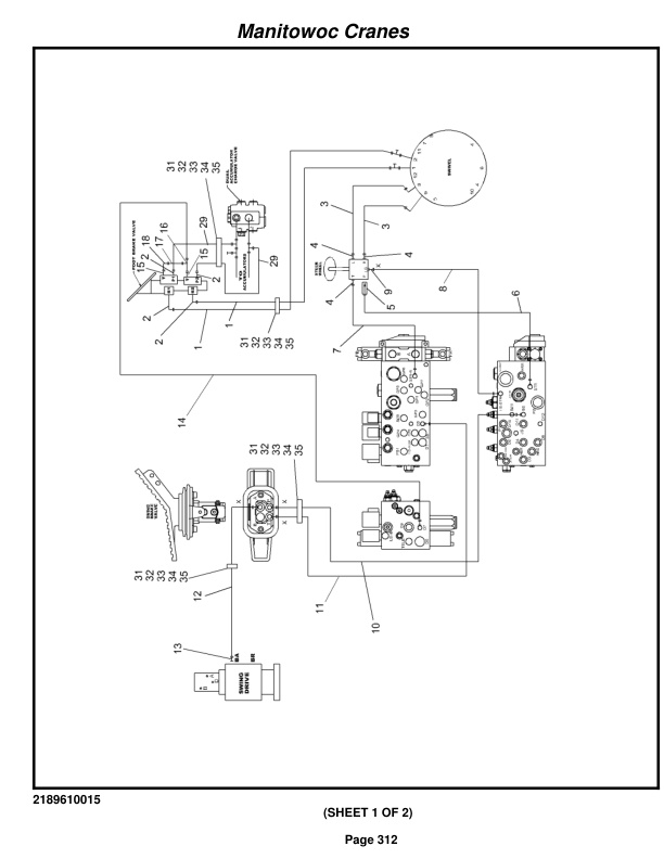 Grove RT890E Crane Parts Manual 223894 2016-2