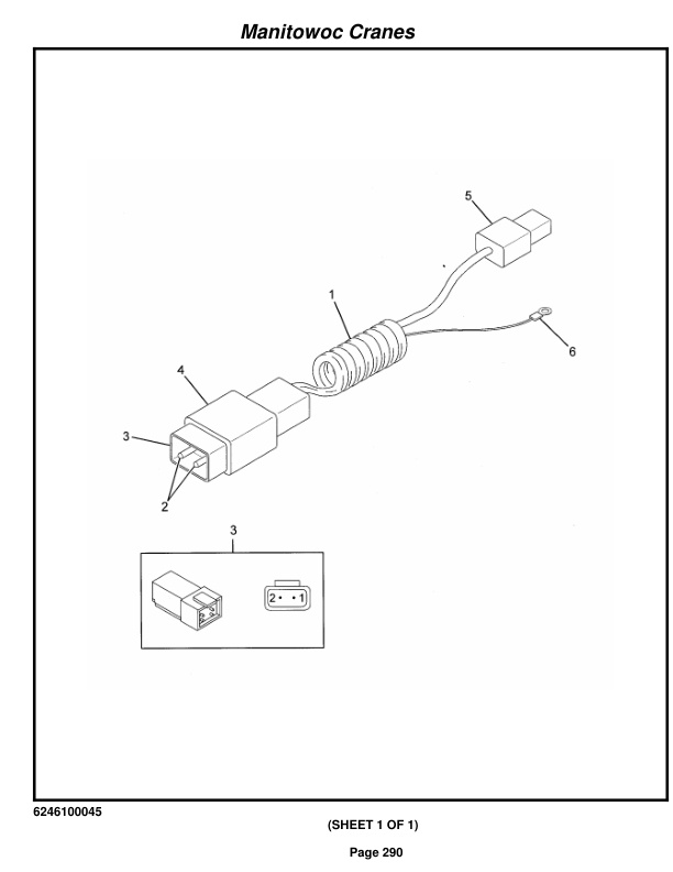 Grove RT890E Crane Parts Manual 223949 2017-2
