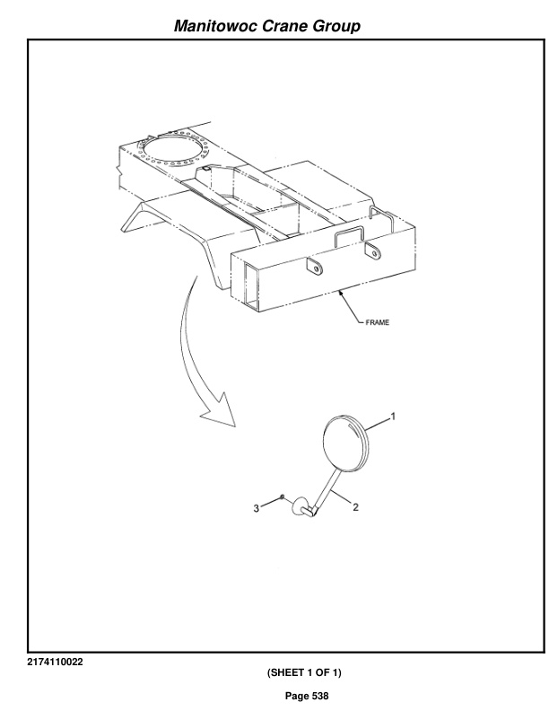 Grove RT890E Crane Parts Manual 224690 2005-3