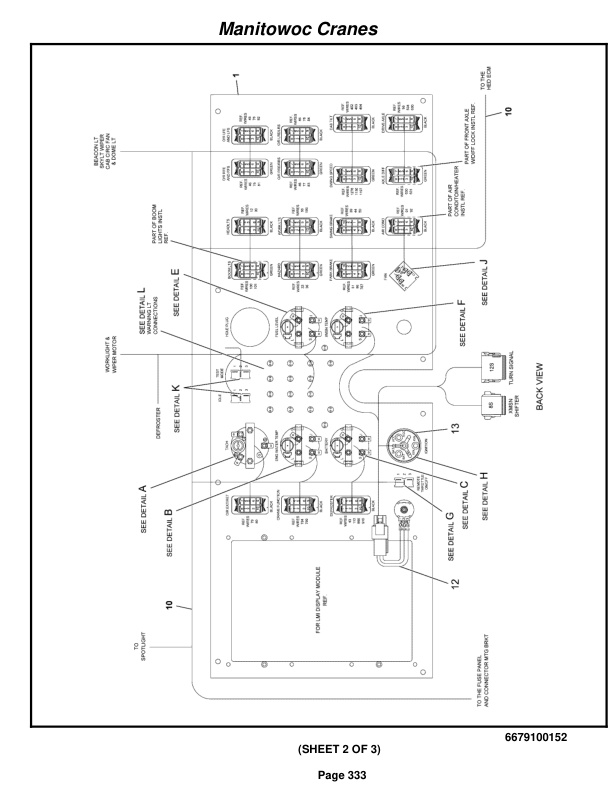 Grove RT890E Crane Parts Manual 224992 2011-2