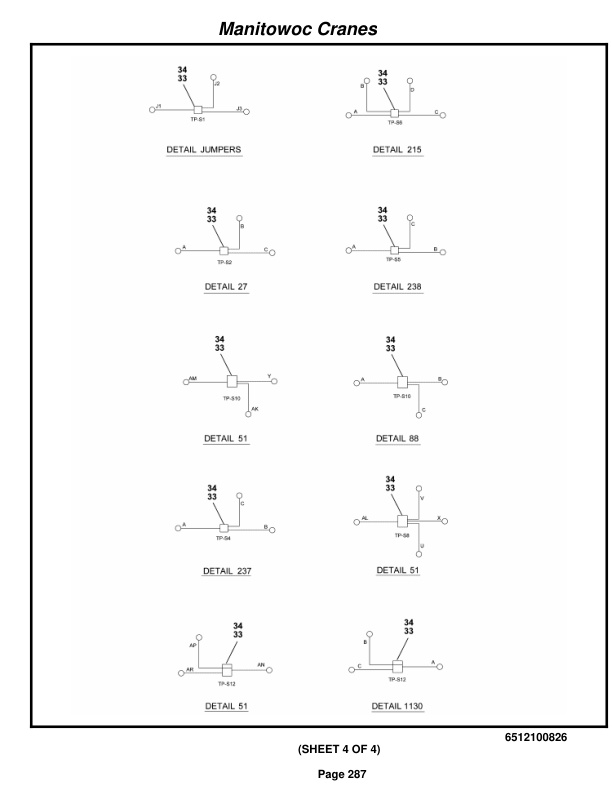 Grove RT890E Crane Parts Manual 225179 2016 2 Grove RT890E Crane Parts Manual 225179 2016-2