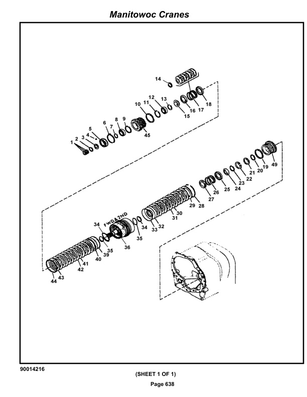 Grove RT890E Crane Parts Manual 230991 2018 3 Grove RT890E Crane Parts Manual 230991 2018-3